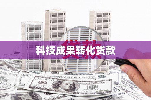 汉台科技成果转化贷款