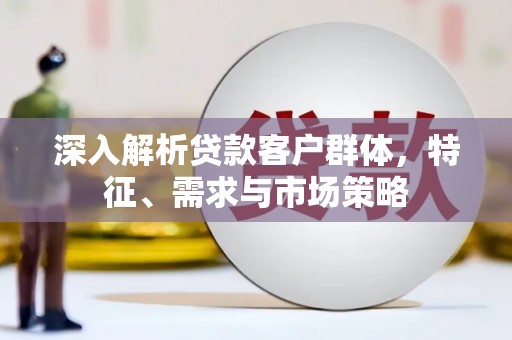 汉台深入解析贷款客户群体，特征、需求与市场策略