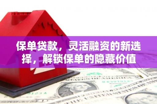 汉台保单贷款，灵活融资的新选择，解锁保单的隐藏价值