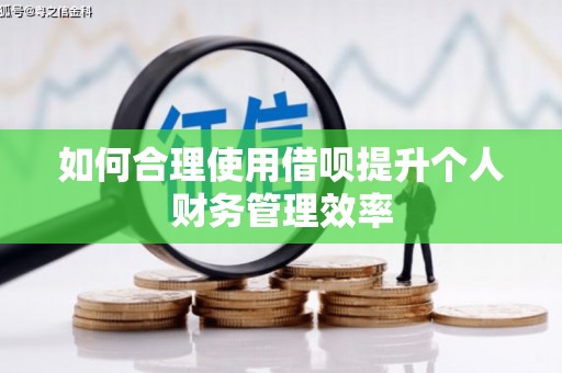 汉台如何合理使用借呗提升个人财务管理效率