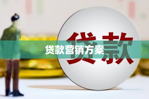 汉台贷款营销方案