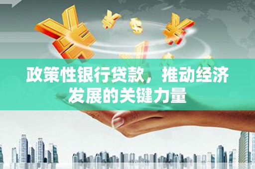 汉台政策性银行贷款，推动经济发展的关键力量