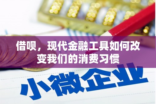 汉台借呗，现代金融工具如何改变我们的消费习惯