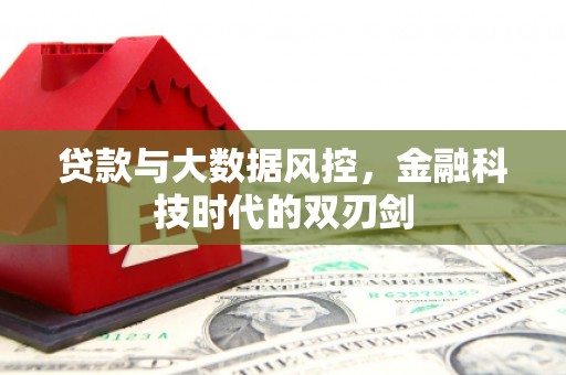 汉台贷款与大数据风控，金融科技时代的双刃剑