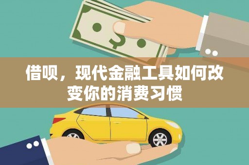 汉台借呗，现代金融工具如何改变你的消费习惯