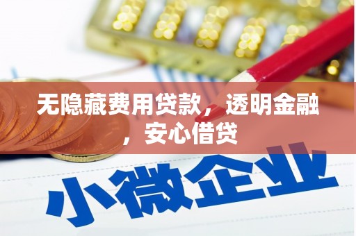 汉台无隐藏费用贷款，透明金融，安心借贷