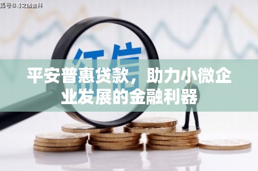 汉台平安普惠贷款，助力小微企业发展的金融利器