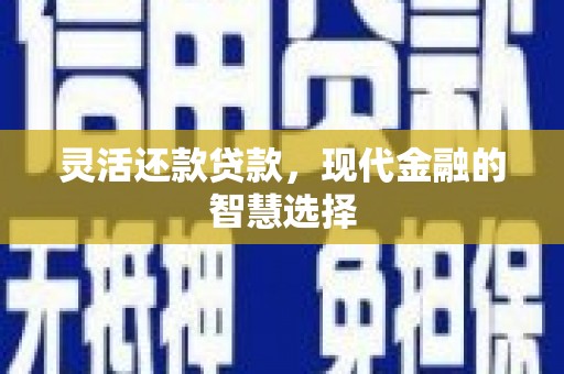 汉台灵活还款贷款，现代金融的智慧选择