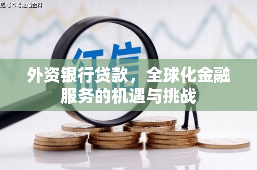 汉台外资银行贷款，全球化金融服务的机遇与挑战