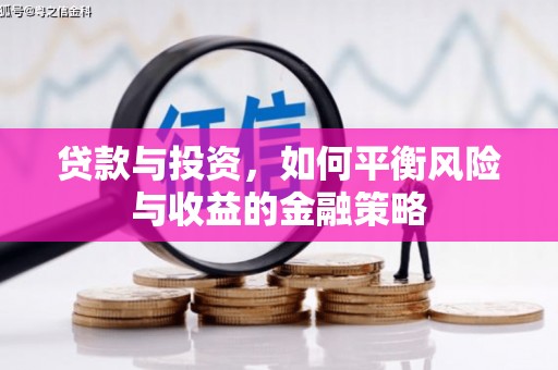 汉台贷款与投资，如何平衡风险与收益的金融策略