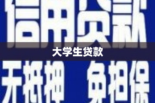 汉台大学生贷款